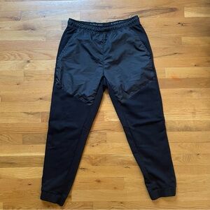 Nike Black and Gray Joggers